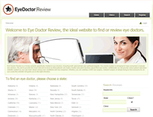Tablet Screenshot of eyedoctorreview.com